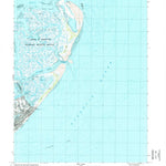 United States Geological Survey Brigantine Inlet, NJ (1994, 24000-Scale) digital map