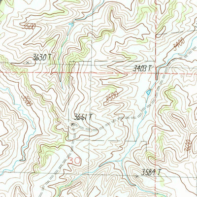 United States Geological Survey Briggs Coulee, MT (1986, 24000-Scale) digital map