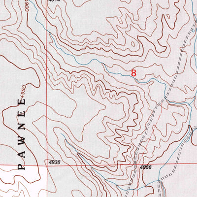 United States Geological Survey Briggsdale, CO (1997, 24000-Scale) digital map
