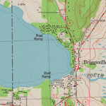 United States Geological Survey Briggsville, WI (1975, 24000-Scale) digital map