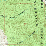 United States Geological Survey Brigham City, UT (1988, 24000-Scale) digital map