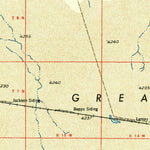 United States Geological Survey Brigham City, UT-ID (1958, 250000-Scale) digital map