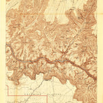 United States Geological Survey Bright Angel, AZ (1906, 48000-Scale) digital map