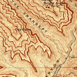 United States Geological Survey Bright Angel, AZ (1906, 48000-Scale) digital map