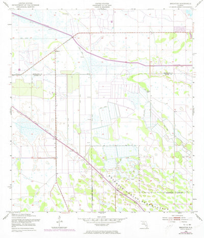 United States Geological Survey Brighton, FL (1953, 24000-Scale) digital map