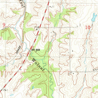 United States Geological Survey Brighton, IA (1980, 24000-Scale) digital map