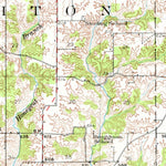 United States Geological Survey Brighton, IL (1925, 62500-Scale) digital map