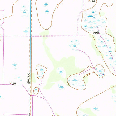 United States Geological Survey Brighton NW, FL (1953, 24000-Scale) digital map