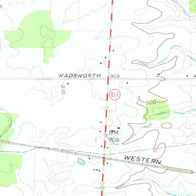 United States Geological Survey Brighton, OH (1960, 24000-Scale) digital map