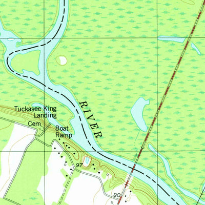 United States Geological Survey Brighton, SC-GA (1978, 24000-Scale) digital map