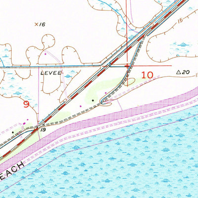 United States Geological Survey Brighton SE, FL (1953, 24000-Scale) digital map