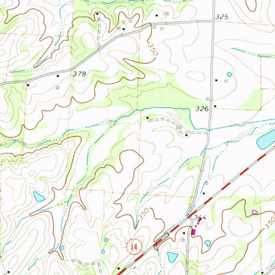 United States Geological Survey Brighton, TN (1965, 24000-Scale) digital map