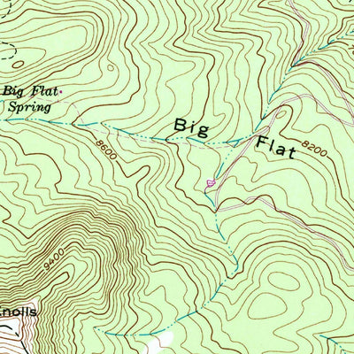 United States Geological Survey Brighton, UT (1955, 24000-Scale) digital map