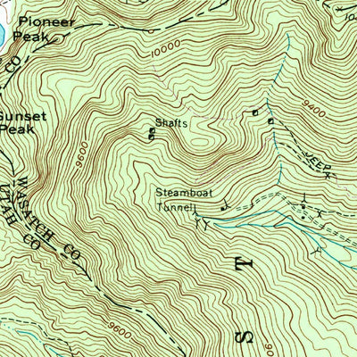 United States Geological Survey Brighton, UT (1955, 24000-Scale) digital map
