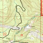 United States Geological Survey Brightwood, OR (1997, 24000-Scale) digital map