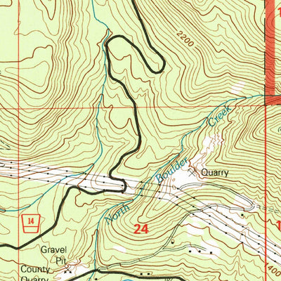 United States Geological Survey Brightwood, OR (1997, 24000-Scale) digital map