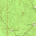 United States Geological Survey Brilliant, AL (1967, 24000-Scale) digital map