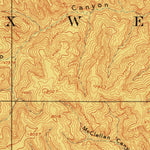 United States Geological Survey Brilliant, NM-CO (1915, 62500-Scale) digital map
