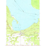 United States Geological Survey Brimley, MI (1951, 24000-Scale) digital map