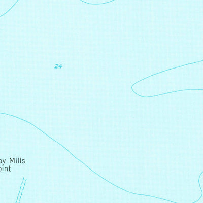 United States Geological Survey Brimley, MI (1951, 24000-Scale) digital map