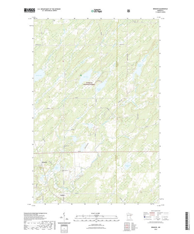United States Geological Survey Brimson, MN (2022, 24000-Scale) digital map