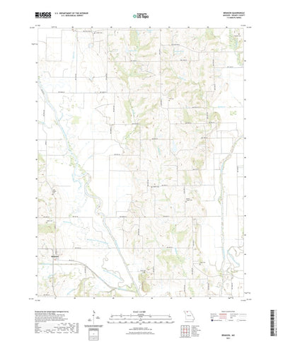 United States Geological Survey Brimson, MO (2021, 24000-Scale) digital map