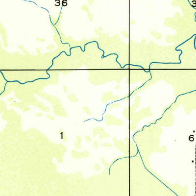 United States Geological Survey Brimstone, LA (1947, 31680-Scale) digital map