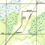 United States Geological Survey Brimstone, LA (1947, 31680-Scale) digital map