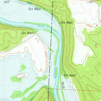 United States Geological Survey Brinkhaven, OH (1961, 24000-Scale) digital map