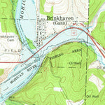 United States Geological Survey Brinkhaven, OH (1961, 24000-Scale) digital map