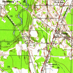 United States Geological Survey Brinkley, AR (1958, 62500-Scale) digital map