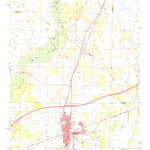 United States Geological Survey Brinkley, AR (1971, 24000-Scale) digital map