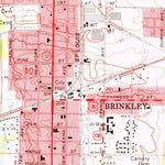 United States Geological Survey Brinkley, AR (1971, 24000-Scale) digital map