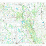 United States Geological Survey Brinkley, AR (1990, 100000-Scale) digital map