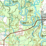 United States Geological Survey Brinkley, AR (1990, 100000-Scale) digital map