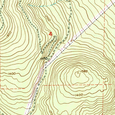 United States Geological Survey Brinnon, WA (1953, 24000-Scale) digital map