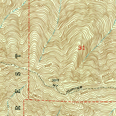 United States Geological Survey Brinnon, WA (1953, 24000-Scale) digital map