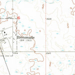 United States Geological Survey Brinsmade, ND (1956, 24000-Scale) digital map