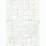 United States Geological Survey Brinsmade SW, ND (1958, 24000-Scale) digital map