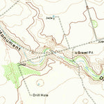 United States Geological Survey Brinson Ranch, TX (1971, 24000-Scale) digital map