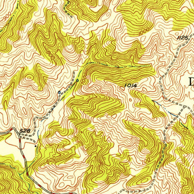 United States Geological Survey Briones Valley, CA (1947, 24000-Scale) digital map