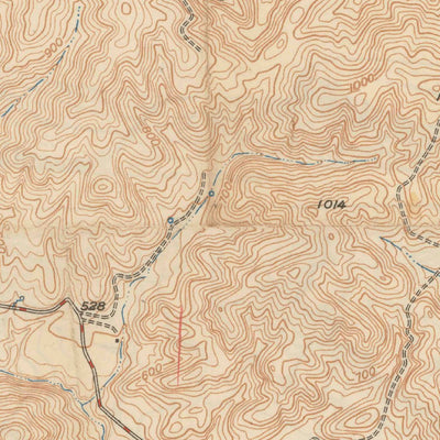 United States Geological Survey Briones Valley, CA (1949, 24000-Scale) digital map