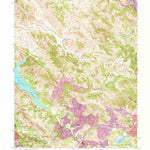 United States Geological Survey Briones Valley, CA (1959, 24000-Scale) digital map