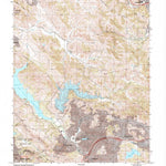 United States Geological Survey Briones Valley, CA (1993, 24000-Scale) digital map
