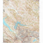 United States Geological Survey Briones Valley, CA (1995, 24000-Scale) digital map