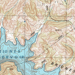 United States Geological Survey Briones Valley, CA (1995, 24000-Scale) digital map