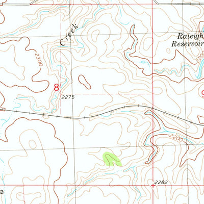 United States Geological Survey Brisbane, ND (1980, 24000-Scale) digital map