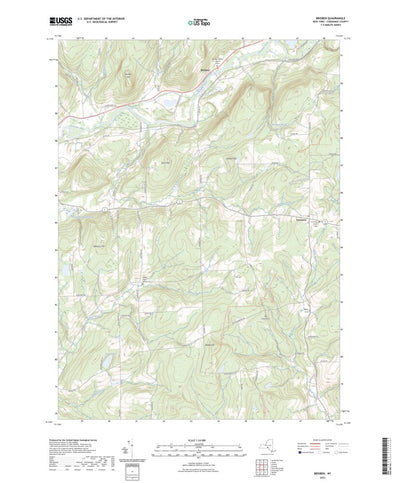 United States Geological Survey Brisben, NY (2023, 24000-Scale) digital map
