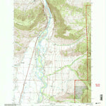 United States Geological Survey Brisbin, MT (2000, 24000-Scale) digital map