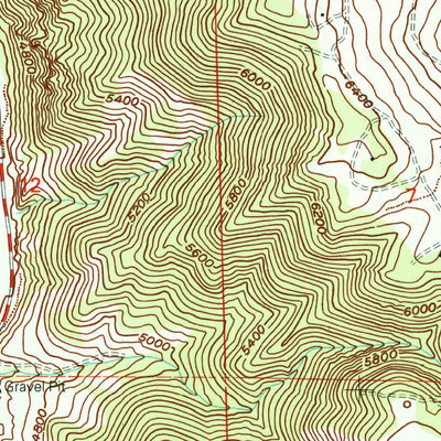 United States Geological Survey Brisbin, MT (2000, 24000-Scale) digital map